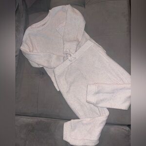 PRIMARK Cozy White Loungewear Set SZ 2-3T
